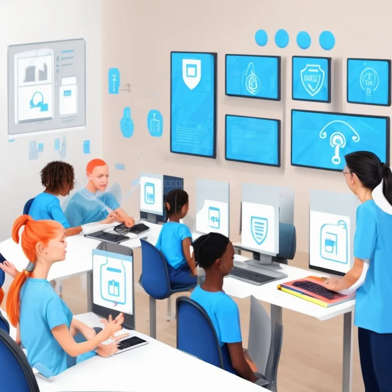 CyberClarityの教育プログラムの図解