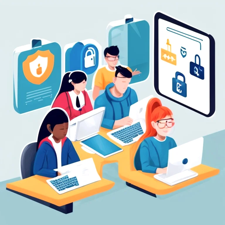 CyberClarityのセキュリティ教育イメージ